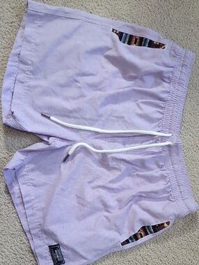 Women’s Lavender Drawstring Shorts